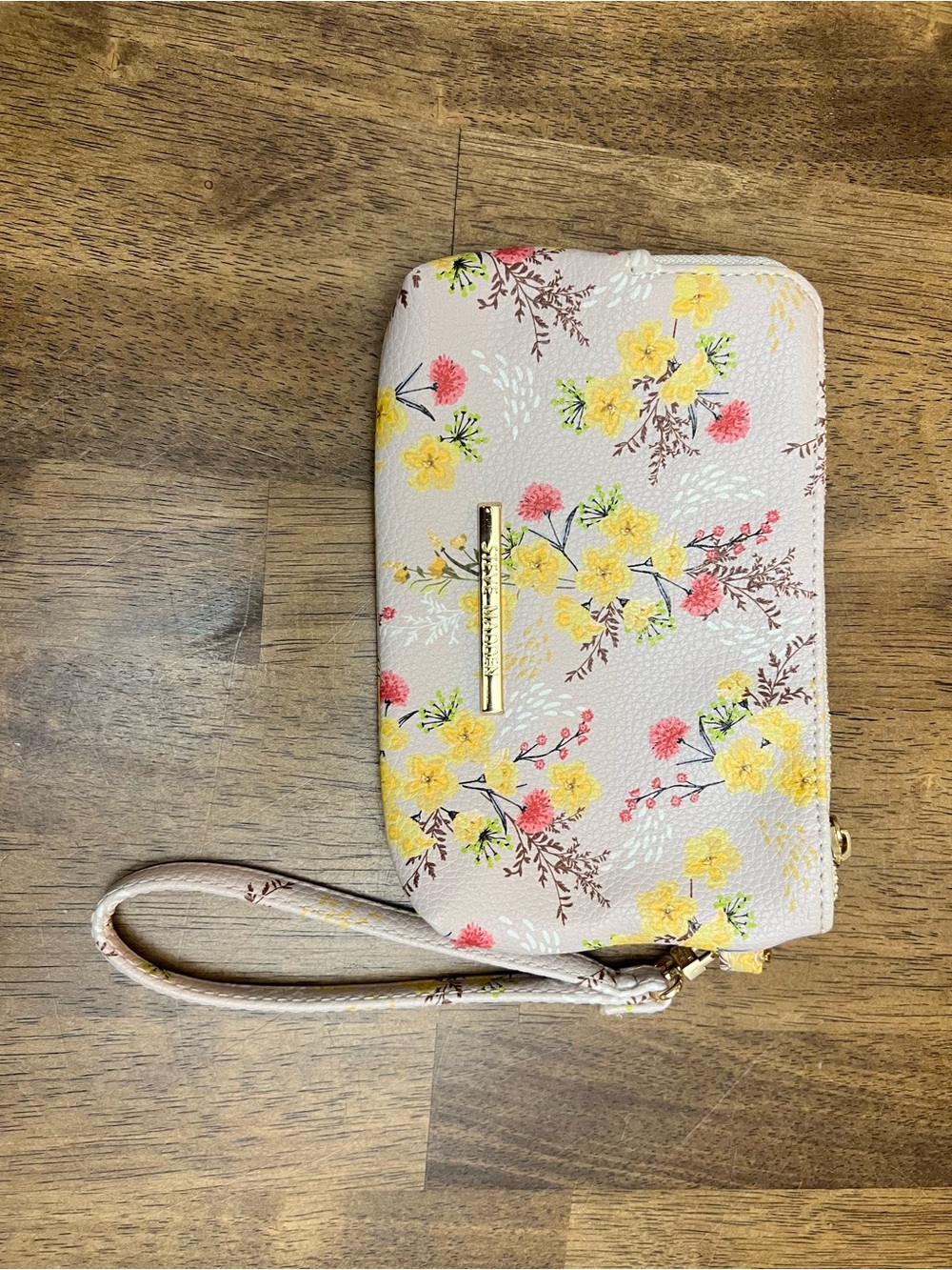 Steve Madden Floral Wristlet Clutch